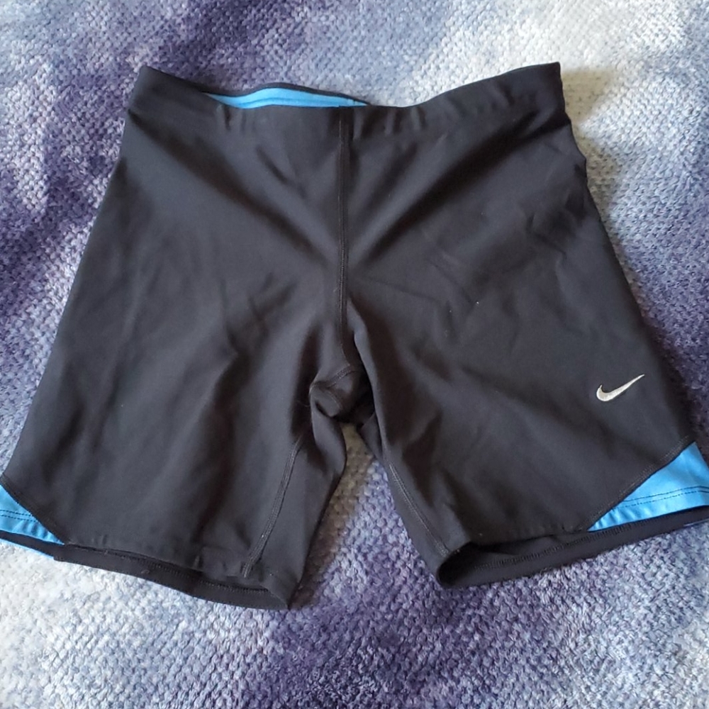 NWT Black Nike spandex shorts, size small